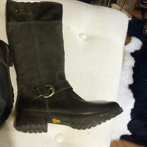 Timberland Shoes - NWOB TIMBERLAND Brown Suede and Leather Boot - 8